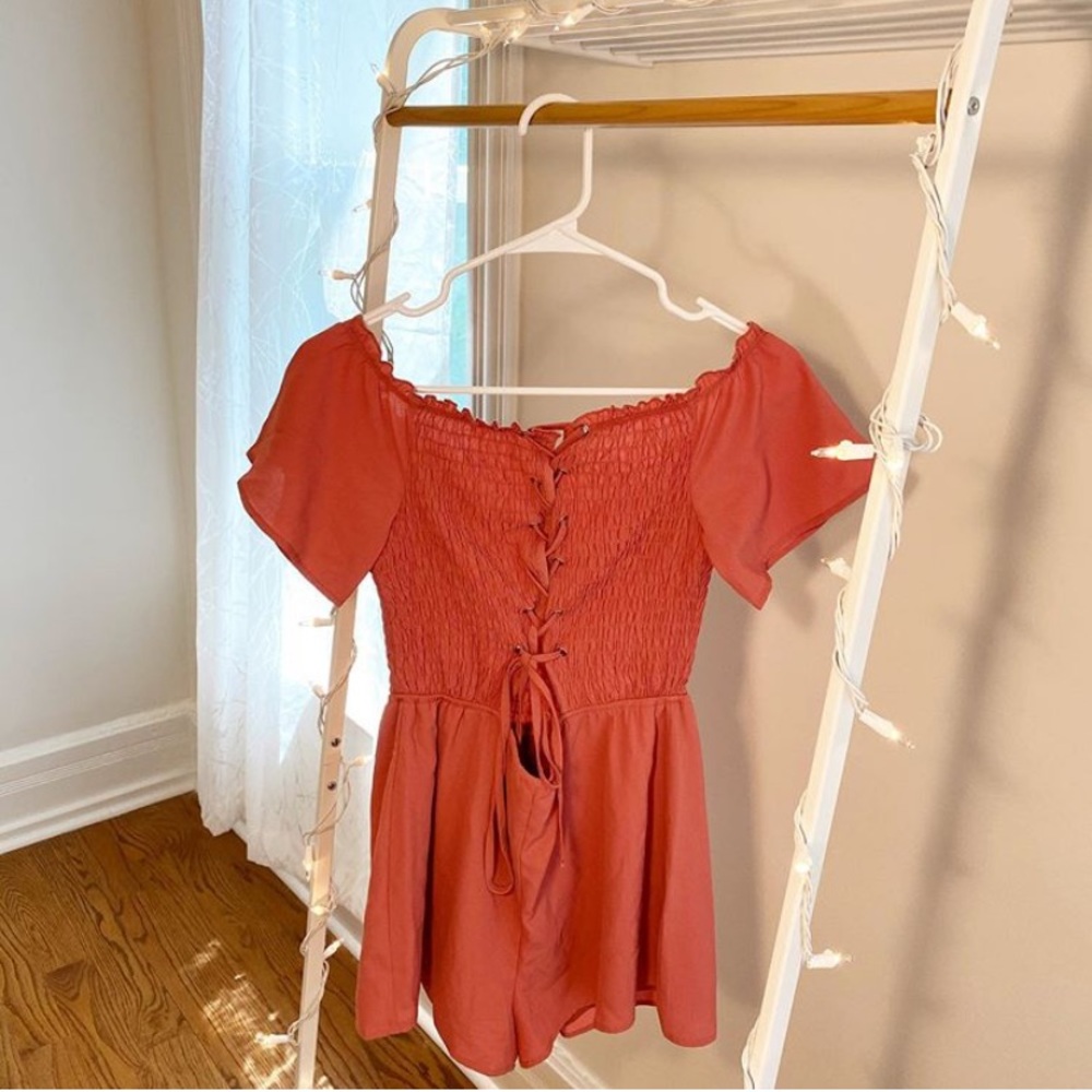 Pink romper